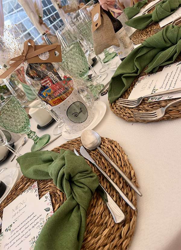 Banquete en finca de bodas en Ávila